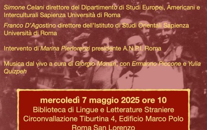 "Musica è Resistenza" - 7th May 2025